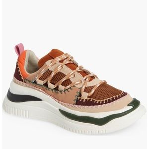 Farm Rio Platform Sneaker colorful Zig Zag